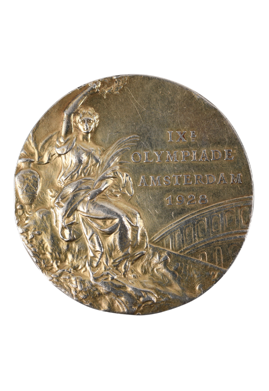 Médaille d'or de vainqueur pour la 1ère place aux IXème Jeux Olympiques d'été Amsterdam 1928